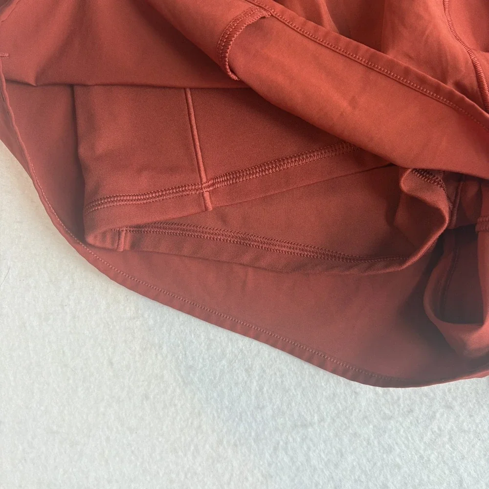OFFLINE by Aerie hot stuff Lined Athletic Shorts Red Pockets Women's Medium